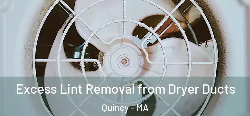  Excess Lint Removal from Dryer Ducts Quincy - MA